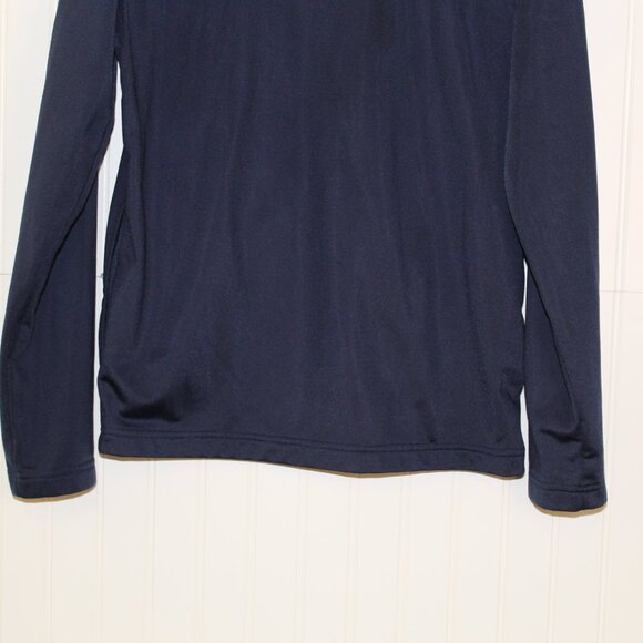 AND1 Jacket Full Zip Activewear Track Mock Neck Blue Orange Long Sleeve Small - Picture 10 of 10
